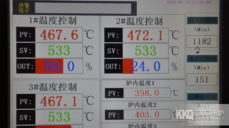 滲碳爐控溫系統(tǒng)